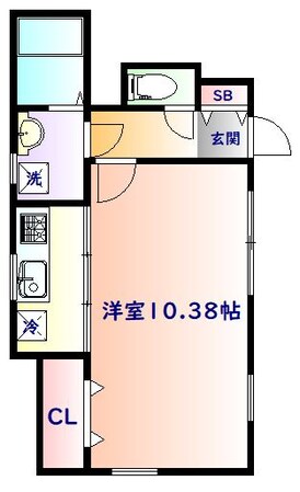 北四番丁駅 徒歩6分 1階の物件間取画像